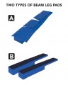 Beam Leg Covers (12 cm)