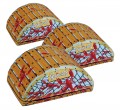 Ref 1488 Custom Printed Ninja Rockers, Crawfish Graphic, Set of 3 Only