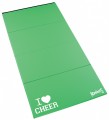 4' x 8' x 1-3/8" I Heart Cheer Panel Mat