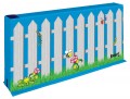Divider Wall Section with Picket Fence Graphic, 26" x 60" x 6"