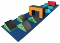 Ninja 10 Piece Obstacle Course Set (Carpet sold separately)