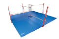 Shown with rails and mats, both are sold separately.