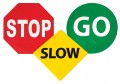 Stop, Slow, Go Set of 3