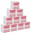 Taiwanese Gymnastic Block Chalk, 10 One-lb Boxes *FREE SHIPPING!*