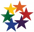 Rainbow Stars, Set of 6